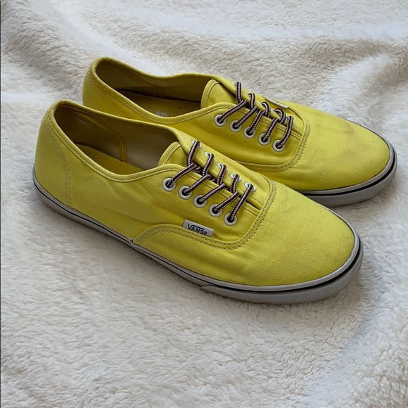 Vans Yellow Canvas Sneaker 8 - Picture 2 of 12